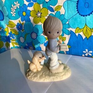 Vintage Precious Moments figurine The end is in sight Enesco figurines